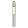 COB ficklampa Silver