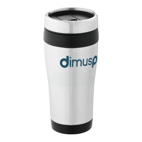 Elwood termosmugg Standard | Silver-Svart | Inget reklamtryck | Inte tillgängligt | Inte tillgängligt