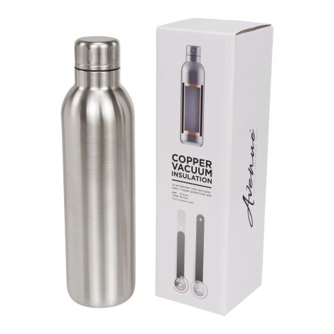 Thor 510 ml vacuumisolerad sportflaska Silver