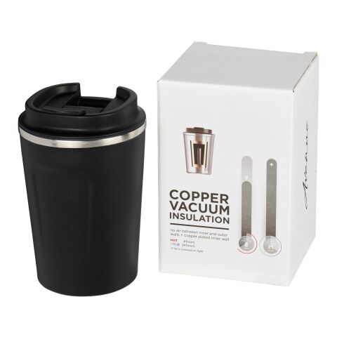 Thor 360 ml läckagesäker vakuumisolerad termosmugg i koppar Standard | Svart | Inget reklamtryck | Inte tillgängligt | Inte tillgängligt