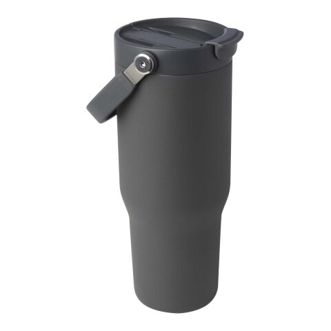 Bronx 900 ml vakuumisolerad termos av koppar och RCS-certifierat återvunnet rostfritt stål med ett lock med dubbla funktioner  Grå