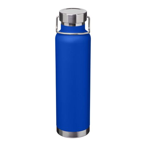 Thor 650 ml vakuumisolerad vattenflaska tillverkad av återvunnet RCS-rostfritt stål och koppar  Kungsblå