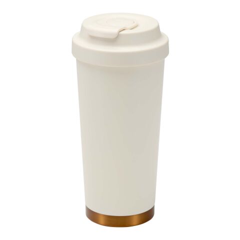 Hampton 480 ml RCS-mugg i återvunnet rostfritt stål med dubbelvägg och vakuumisolering Krämfärgad