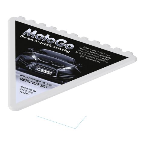 Frosty 2.0 triangelformad isskrapa Vit | Inget reklamtryck | Inte tillgängligt | Inte tillgängligt