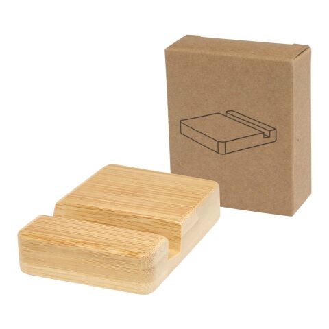 Ebla telefonställ av bambu Standard | Trä | Inget reklamtryck | Inte tillgängligt | Inte tillgängligt