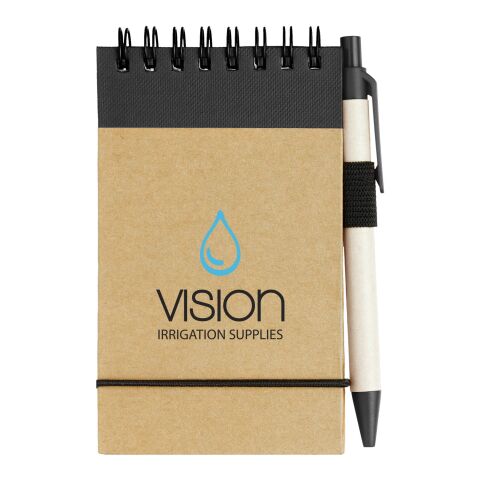 Zuse anteckningsbok med kulspetspenna Standard | Natur-Svart | Inget reklamtryck | Inte tillgängligt | Inte tillgängligt | Inte tillgängligt