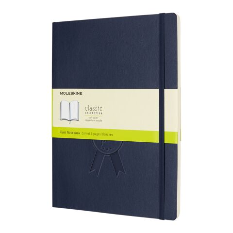 Classic XL av anteckningsbok med mjukt omslag – blankt papper Safir