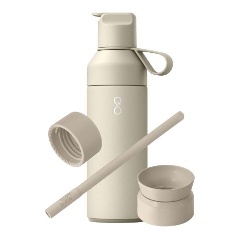 Ocean Bottle 500 ml 3-i-1-presentförpackning Sandstone