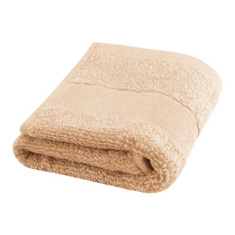 Sophia badhandduk av 450 g/m² bomull, 30 x 50 cm Beige | Inget reklamtryck | Inte tillgängligt | Inte tillgängligt | Inte tillgängligt