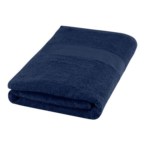 Amelia badhandduk av 450 g/m² bomull, 70 x 140 cm Marinblå