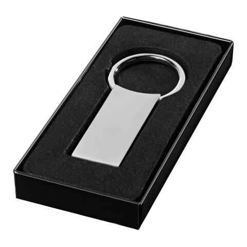 Nyckelring med rektangulär metallbricka Standard | Silver | Inget reklamtryck | Inte tillgängligt | Inte tillgängligt | Inte tillgängligt