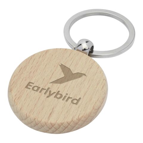 Giovanni bokträ rundnyckelring Standard | Natur | Inget reklamtryck | Inte tillgängligt | Inte tillgängligt