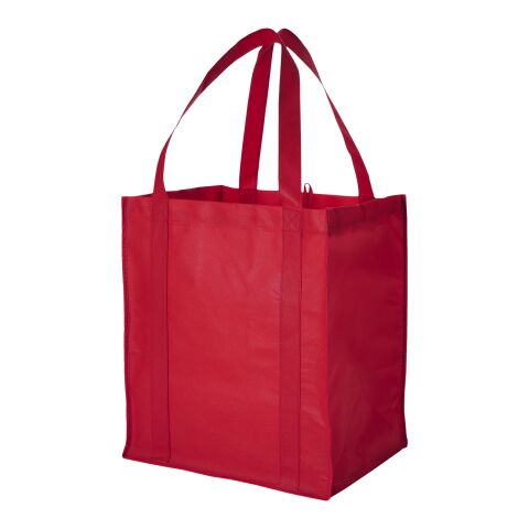 Liberty shoppingkasse i nonwoven-material Standard | Röd | Inget reklamtryck | Inte tillgängligt | Inte tillgängligt | Inte tillgängligt