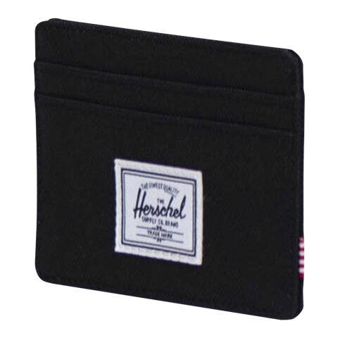 Herschel Charlie RFID-korthållare av återvunnet material Standard | Svart | Inget reklamtryck | Inte tillgängligt | Inte tillgängligt | Inte tillgängligt