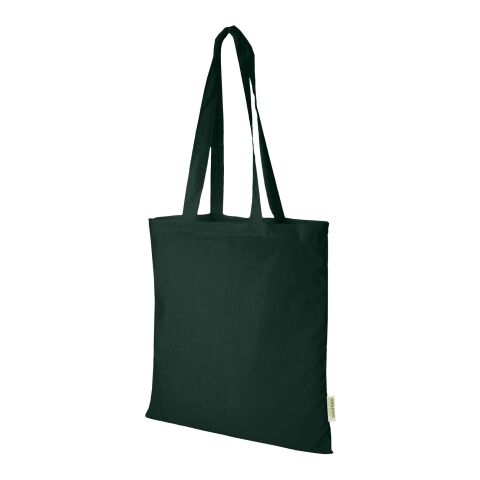 Odisha 140 g/m² tygväska av ekologiskt OCS-material, 7 l  Mörkgrön