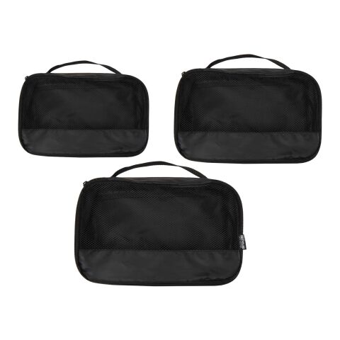 Jet GRS-återvunna packkuber – 3-pack Svart / Blå