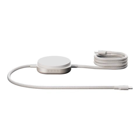 Zens Pro 2 240 W USB-C 2-i-1-laddningskabel Vit