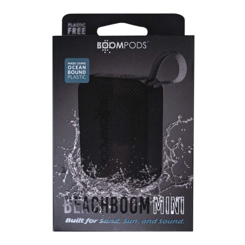 Boompods Beachboom Mini 5W vattentät minihögtalare Svart
