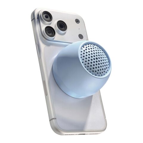Boompods Zero-Snap 5W magnetisk vattentät trådlös högtalare Isblå