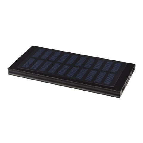 Stellar 8000 mAh soldriven powerbank Standard | svart | Inget reklamtryck | Inte tillgängligt | Inte tillgängligt