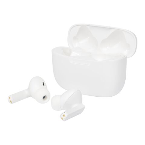 Essos 2.0 True Wireless automatiskt parkopplande öronsnäckor med fodral Standard | vit | Inget reklamtryck | Inte tillgängligt | Inte tillgängligt