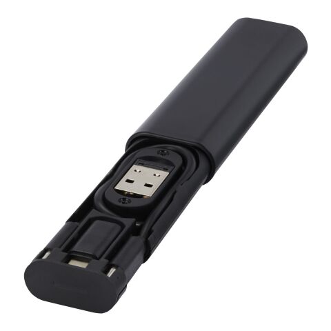 Whiz modulär laddningskabel av återvunnen plast Standard | Svart | Inget reklamtryck | Inte tillgängligt | Inte tillgängligt