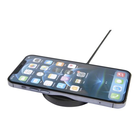 Freal 15 W trådlös laddningsplatta av återvunnen plast Standard | Svart | Inget reklamtryck | Inte tillgängligt | Inte tillgängligt