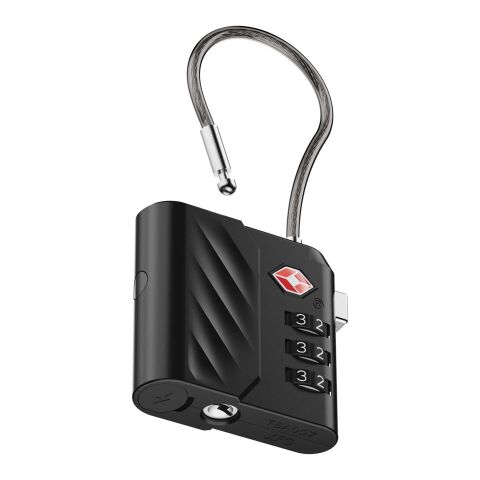 Xtorm Lock Tag TSA-kombinationslås med positionsspårare Svart