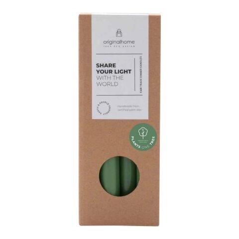 Originalhome middagsljus matcha Ljunggrön | Inget reklamtryck