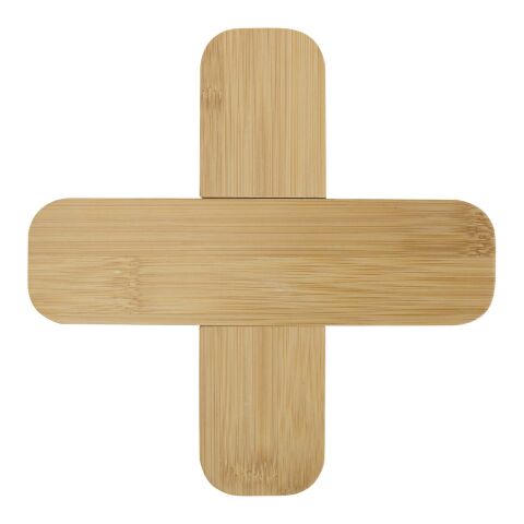 Croc Underlägg i bambu – stort Standard | Natural | Inget reklamtryck | Inte tillgängligt | Inte tillgängligt