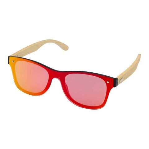 Tan solglasögon med skalmar av bambu Standard | Gul | Inget reklamtryck | Inte tillgängligt | Inte tillgängligt