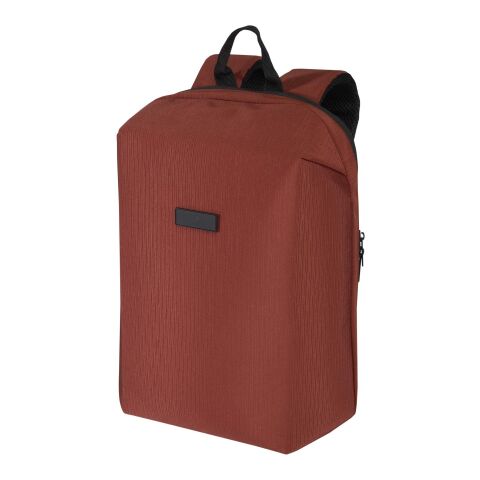 Luma stöldsäker 15 tums laptopväska av återvunna GRS-material, 10 l Standard | Brick | Inget reklamtryck | Inte tillgängligt | Inte tillgängligt