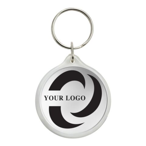 Nyckelring Rund Transparent | Inget reklamtryck | Inte tillgängligt | Inte tillgängligt