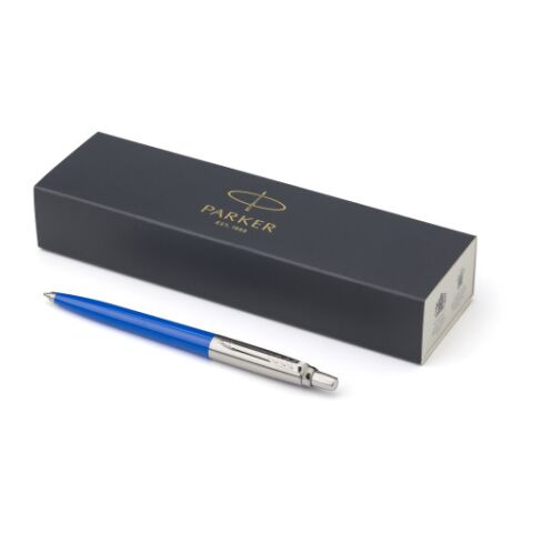 Parker® Jotter kulspetspenna i rostfritt stål Koboltblå | Inget reklamtryck | Inte tillgängligt | Inte tillgängligt
