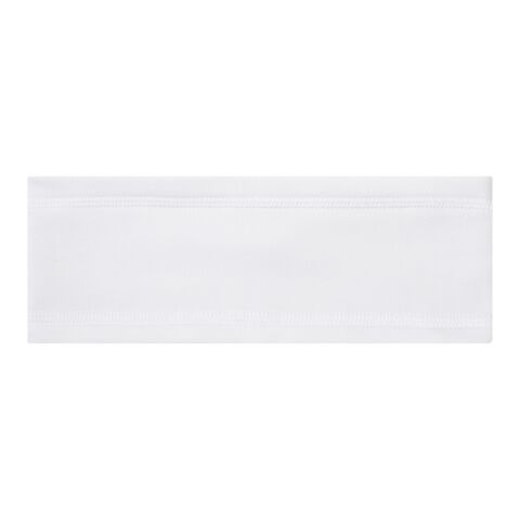 Emma sublimerat pannband av RPET med fleece vit | Sublimering | all over tryck | 480 mm x 80 mm