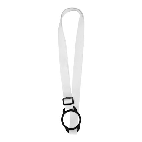 Lior sublimerat logoband med silikonarmband vit