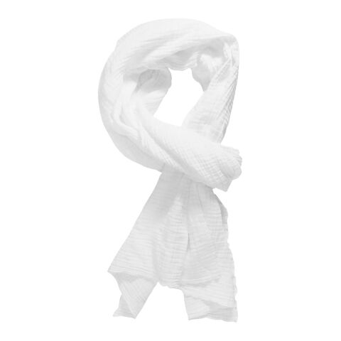 Citizen Green Scarfy bomullsscarf 50 x 220 cm Vit | Inget reklamtryck | Inte tillgängligt | Inte tillgängligt