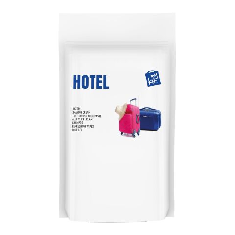 MyKit hotellkit med papperspåse vit | Inget reklamtryck | Inte tillgängligt | Inte tillgängligt