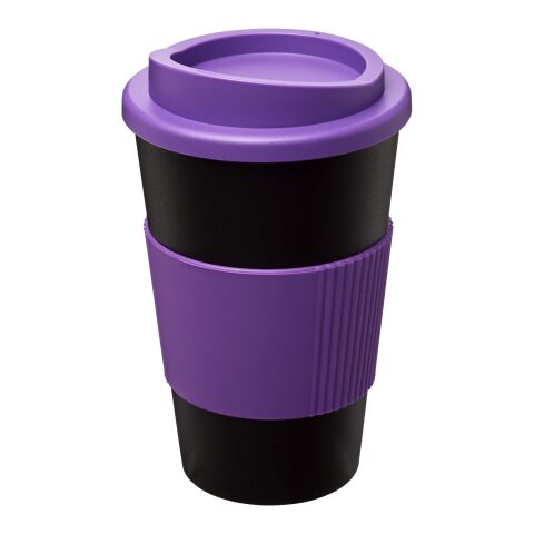 Americano® 350 ml termosmugg med handtag Svart-Lila