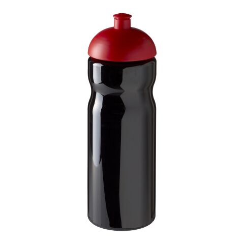 H2O Base® 650 ml sportflaska med kupollock Svart-Röd