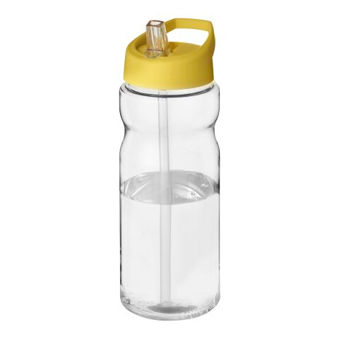 H2O Base® 650 ml sportflaska med piplock Transparent-Gul | Inget reklamtryck | Inte tillgängligt | Inte tillgängligt
