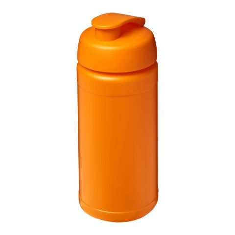 Baseline® Plus 500 ml sportflaska med uppfällbart lock Orange