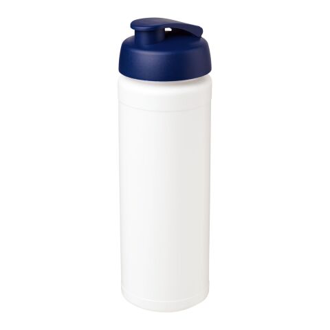 Baseline® Plus grip 750 ml sportflaska med uppfällbart lock Vit-Blå