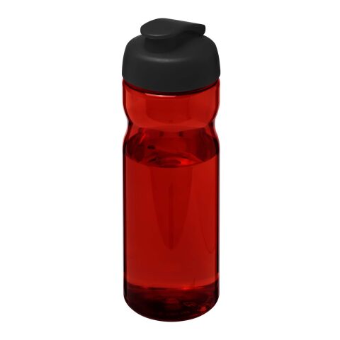 H2O Eco 650 ml sportflaska med uppfällbart lock Röd-Svart | Inget reklamtryck | Inte tillgängligt | Inte tillgängligt