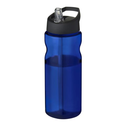 H2O Eco 650 ml sportflaska med piplock Blå-Svart