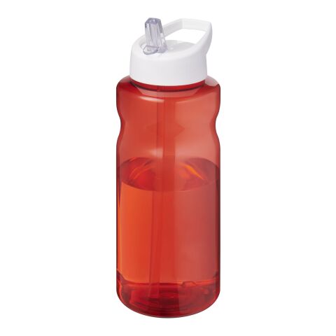 H2O Active® Eco Big Base 1-liters sportflaska med piplock Röd-Vit | Inget reklamtryck | Inte tillgängligt | Inte tillgängligt