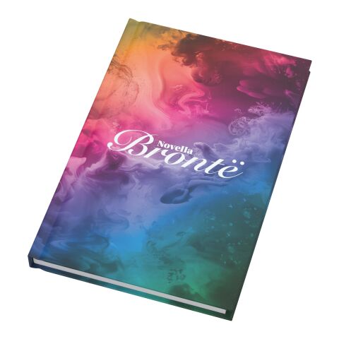 Novella Brontë matt A5 anteckningsbok med hårt omslag, 100 ark Vit | Inget reklamtryck | Inte tillgängligt | Inte tillgängligt