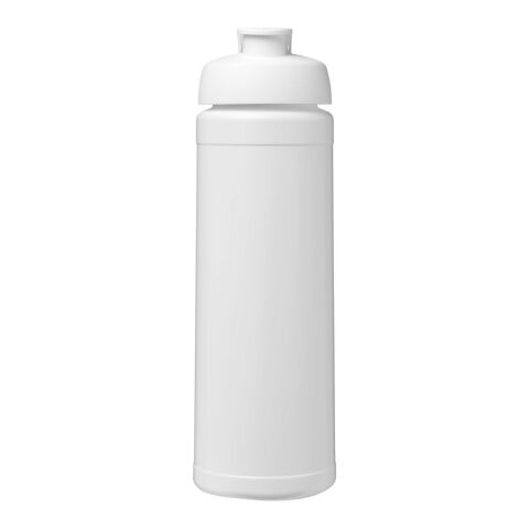 Baseline Rise sportflaska på 750 ml med uppfällbart lock Transparent klar-Vit | Inget reklamtryck | Inte tillgängligt | Inte tillgängligt