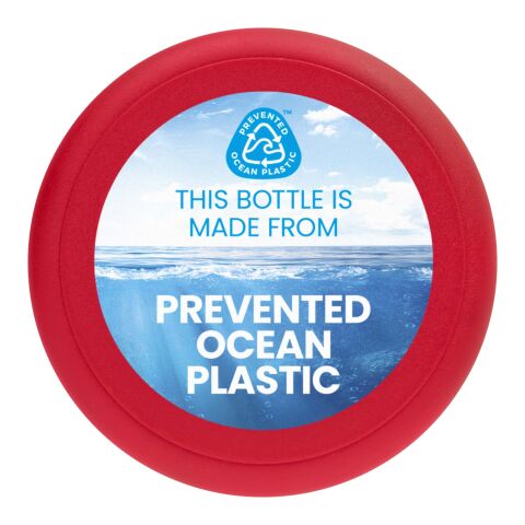 H2O Eco Base 650 ml screw cap water bottle Vit-Röd