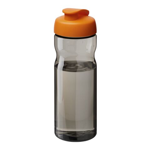 H2O Active® Base Tritan™ 650 ml sportflaska med uppfällbart lock Heather Charcoal-Orange
